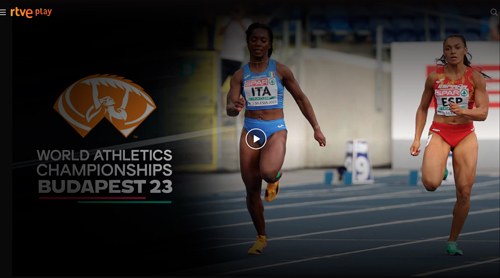 Budapest 2023 streaming Jueves 24 tarde