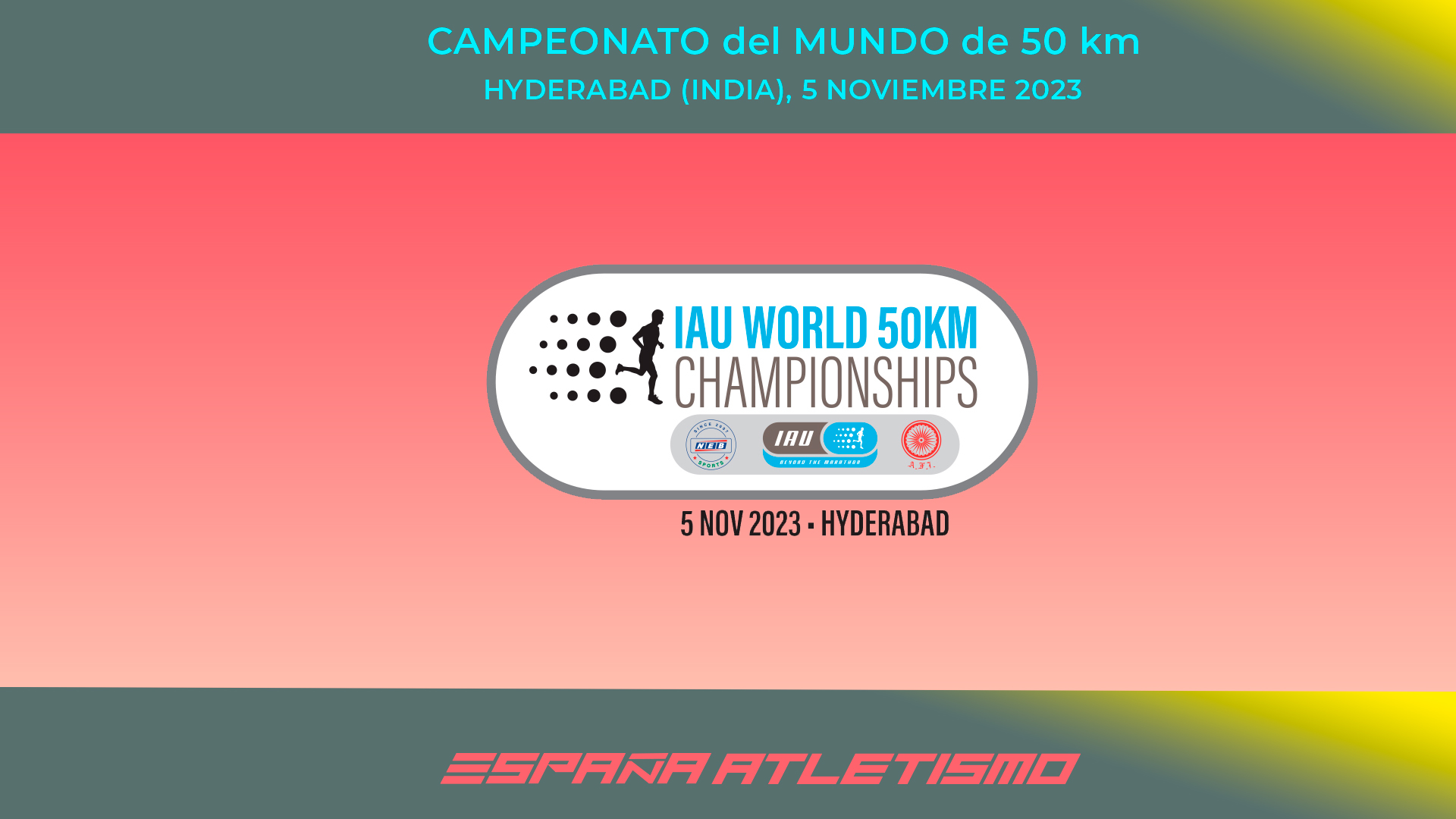 IAU Campeonato del Mundo 50 km Hyderabad