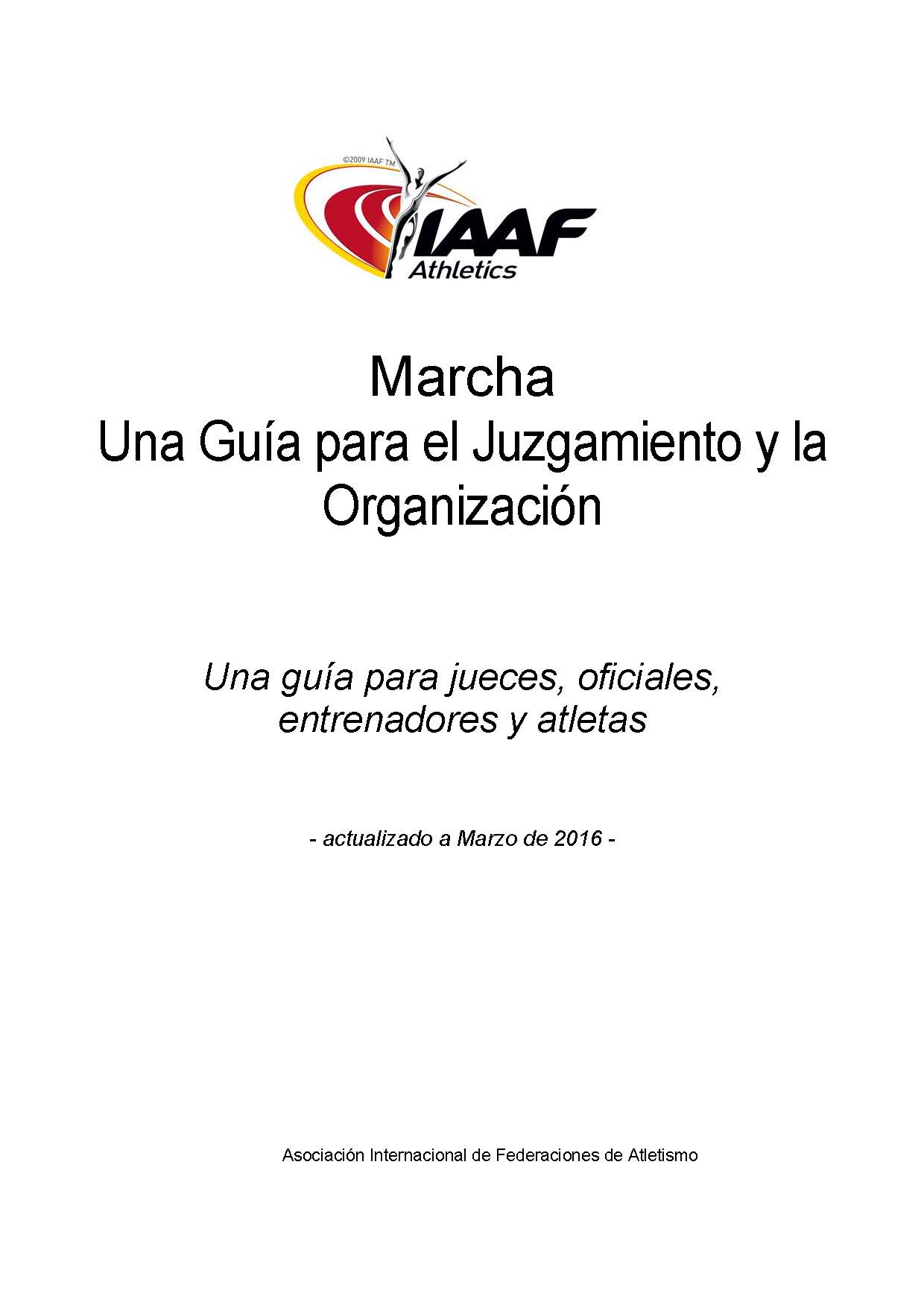 Directrices marcha