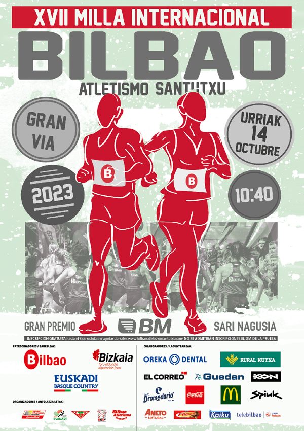 cartel Milla Bilbao