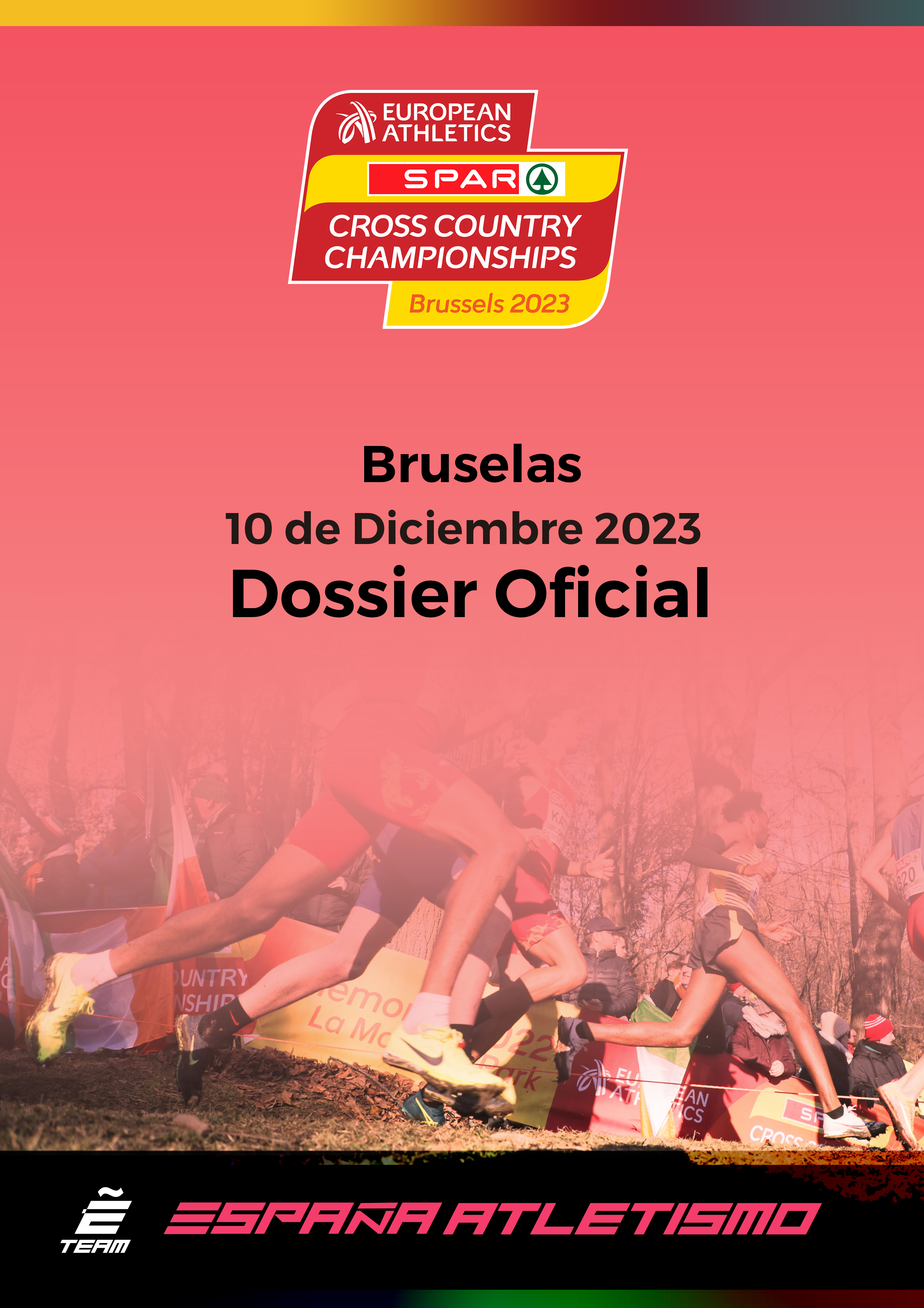 Portada Dossier Eurocross España Atletismo Bruselas 2023