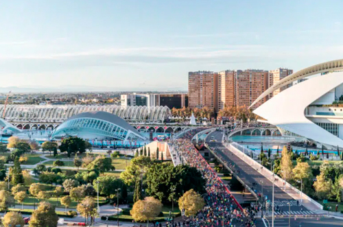 Maratón de Valencia 2021 - Salida