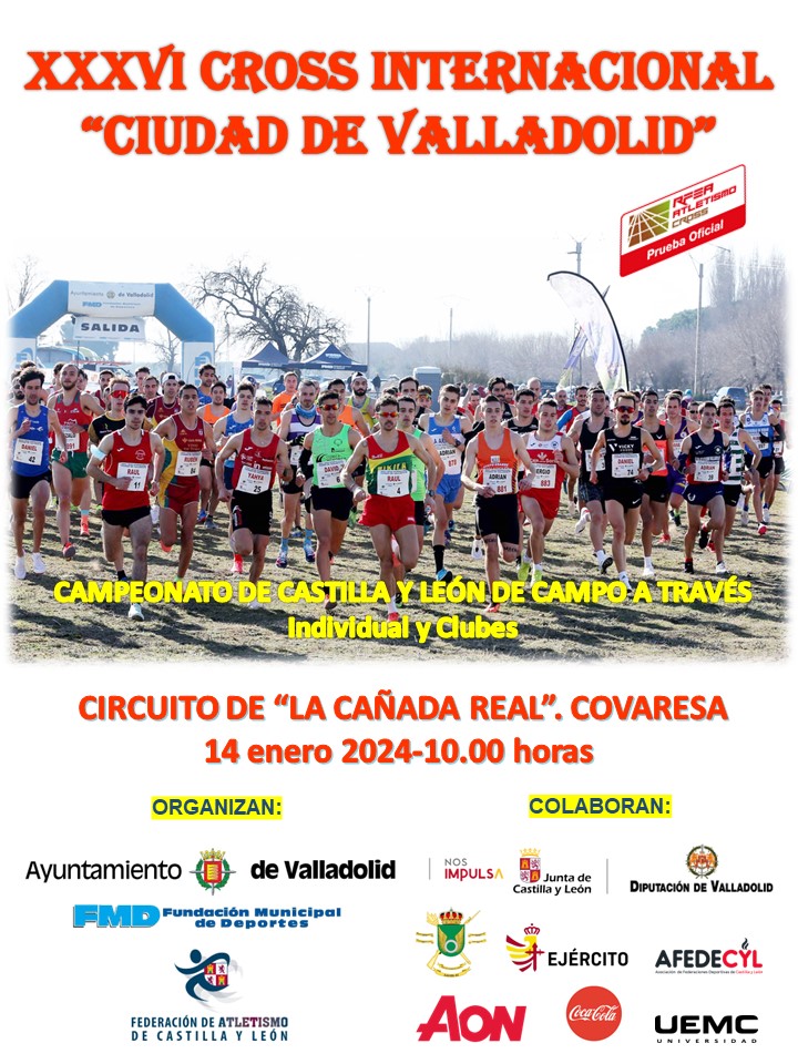 cartel cross Valladolid 2024