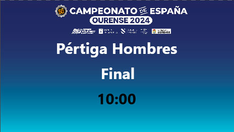 Streaming Ourense Pértiga Hombres