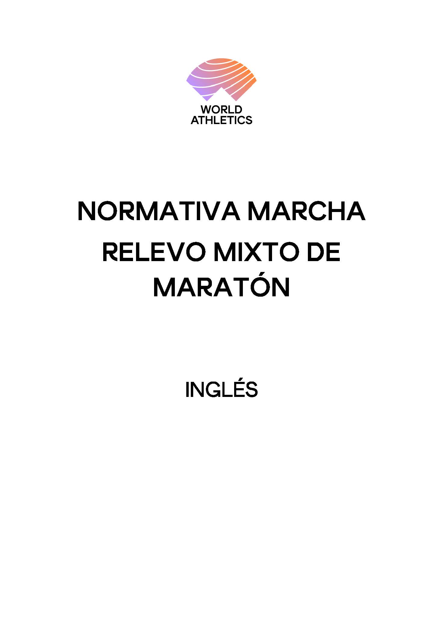 PORTADA Normativa_Marcha_Relevo Mixto de Maratón_ING