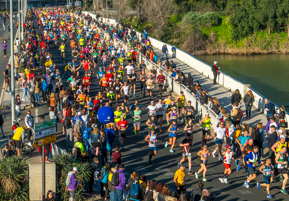 Maratón: el premio gordo se reparte en Sevilla