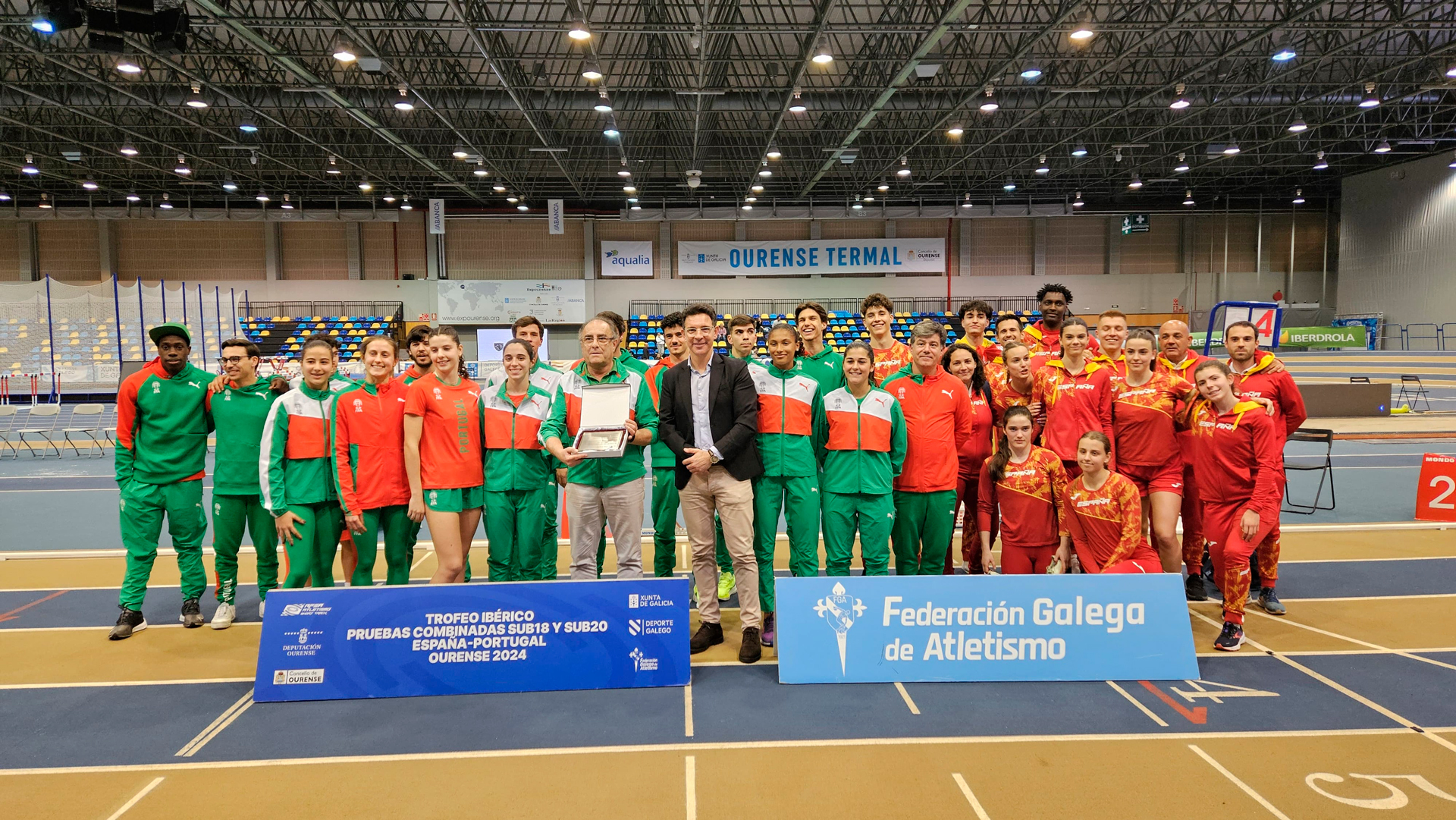 España Atletismo gana el Trofeo Ibérico de combinadas 
