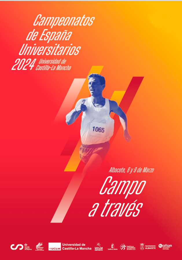cartel campeonato de España Universitario de campo a través