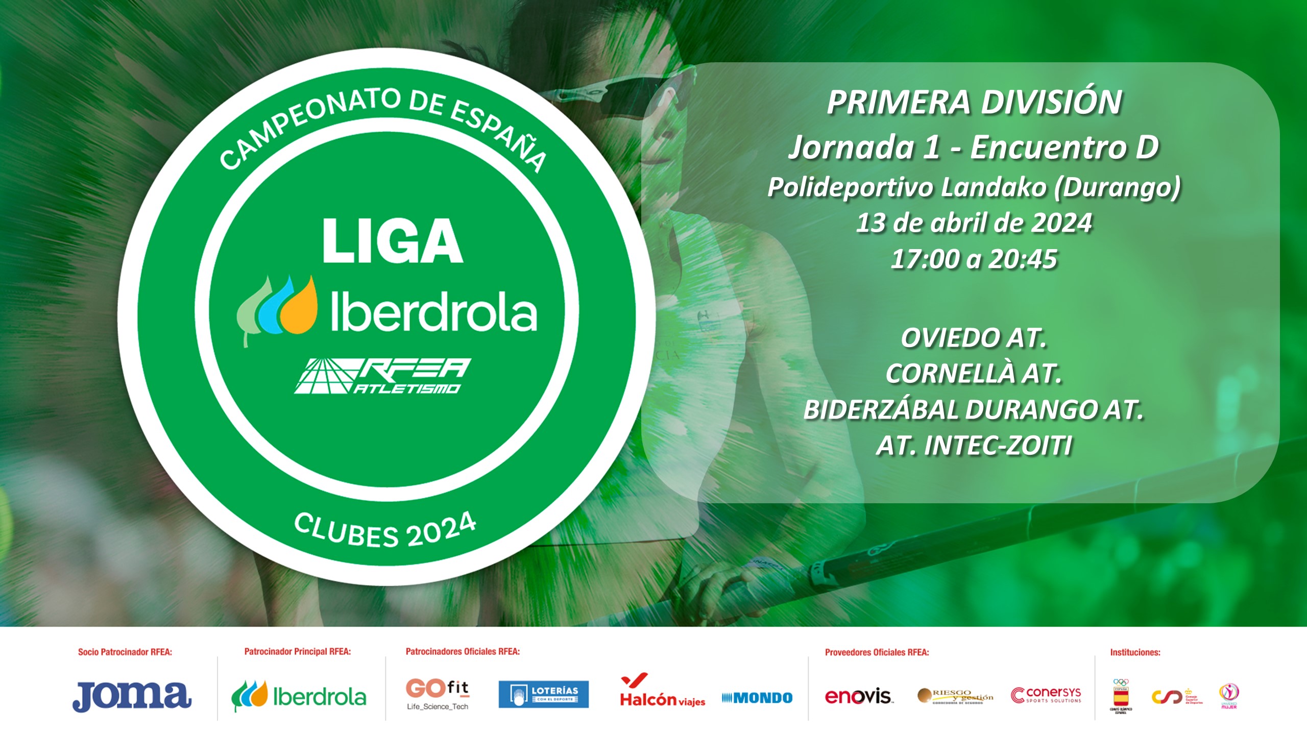 cartel Liga Iberdrola J1 PD D Durango
