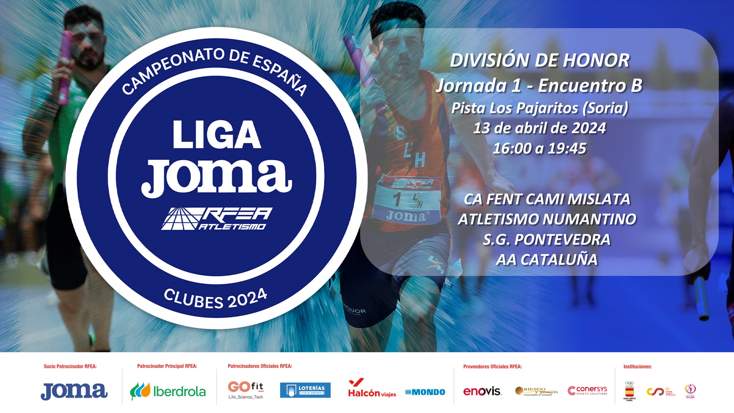 cartel Liga Joma J1 B Soria