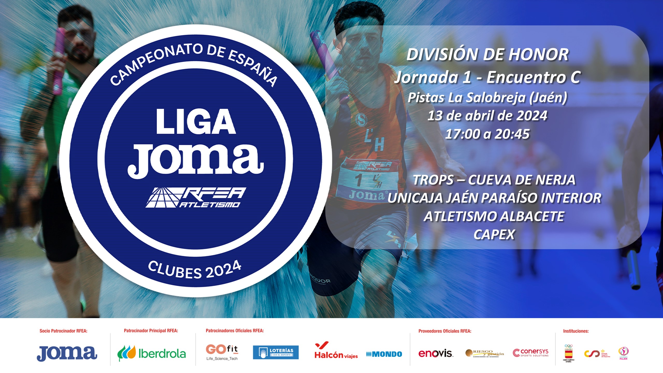 cartel Liga Joma J1 - C - Jaén
