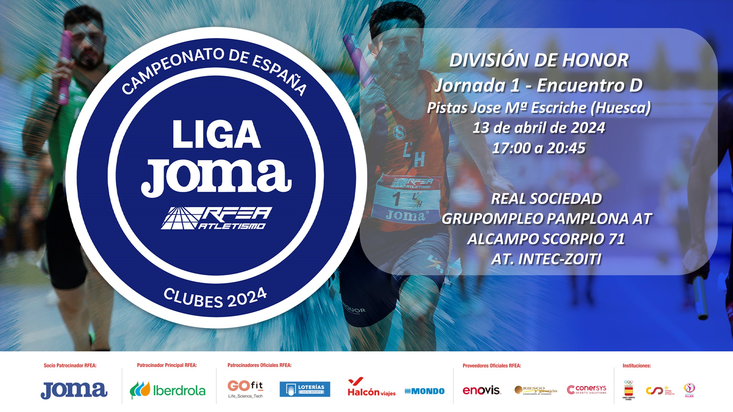 cartel Liga Joma J1 - D Huesca