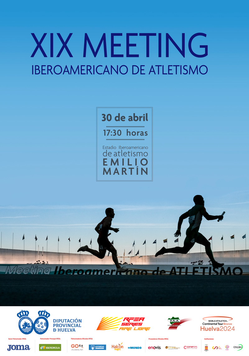 cartel Meeting Iberoamericano Huelva 2024