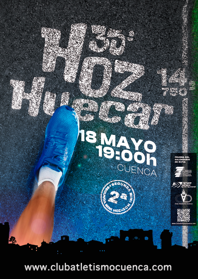 cartel Hoz del Huecar Cuenca 2024