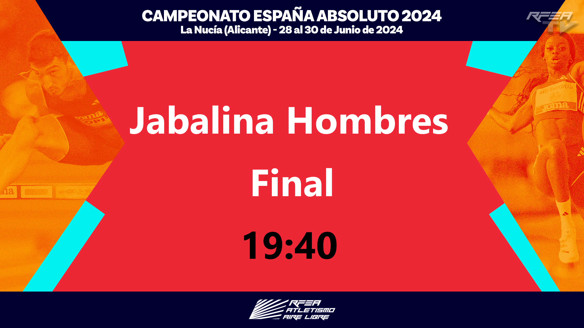 cartela La Nucia - Jabalina Hombres