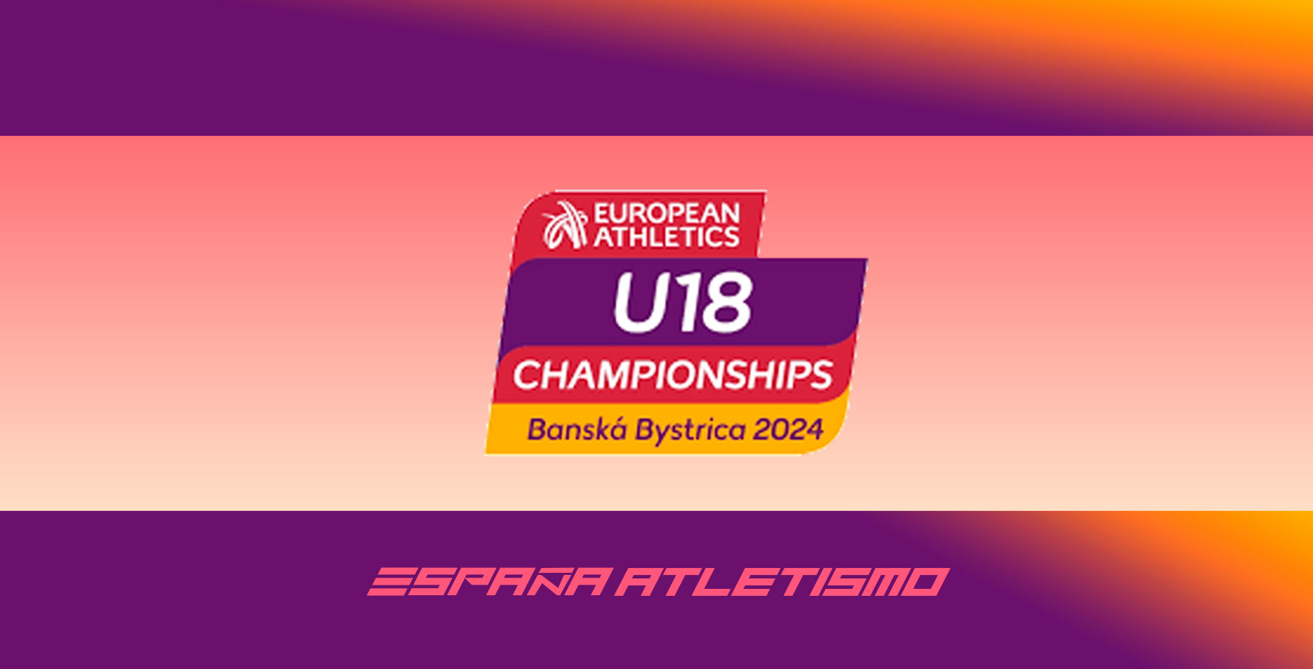 cartela España Atletismo Banska Bystrica U18