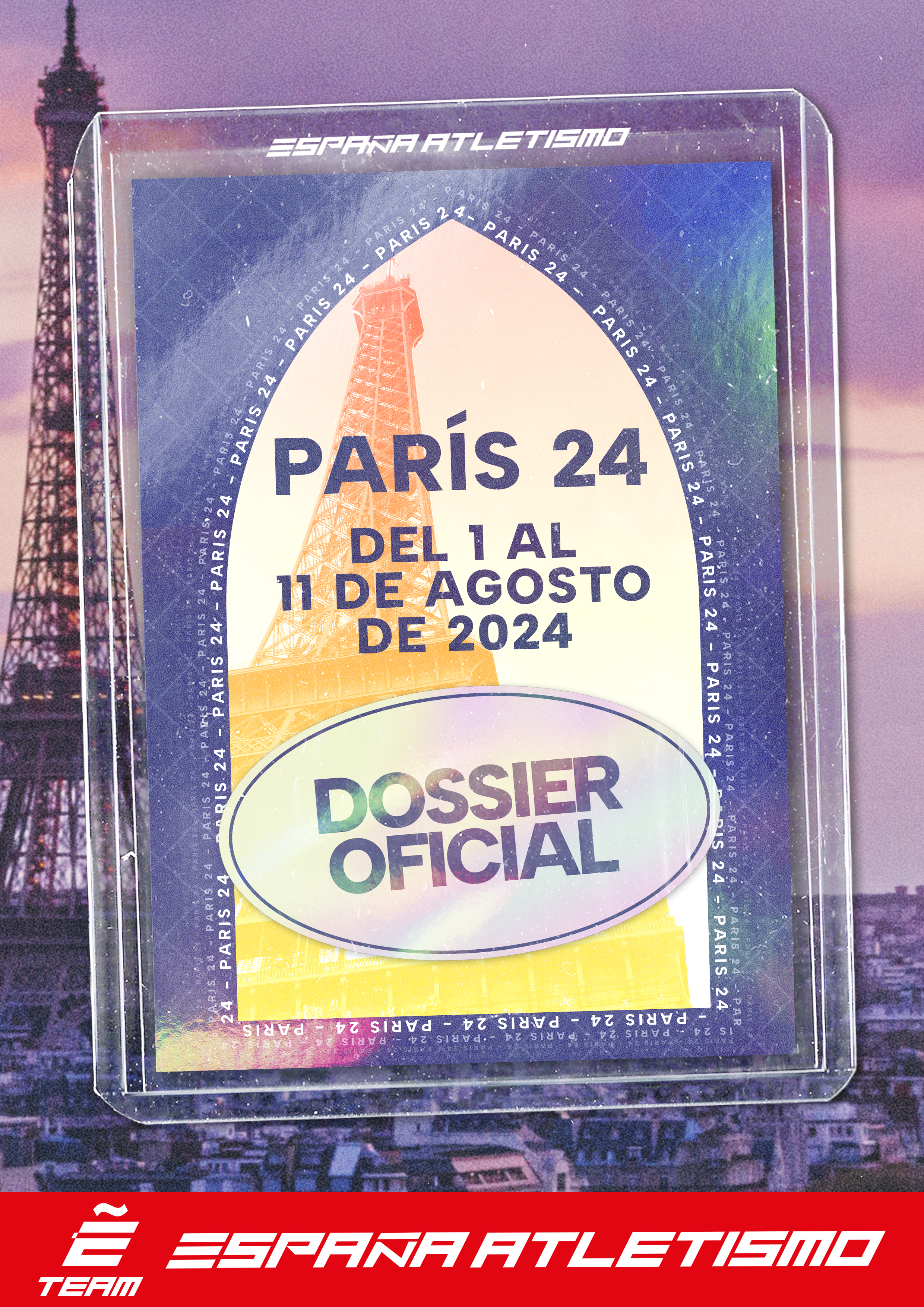 Portada Dossier España Atletismo JJOO París 2024