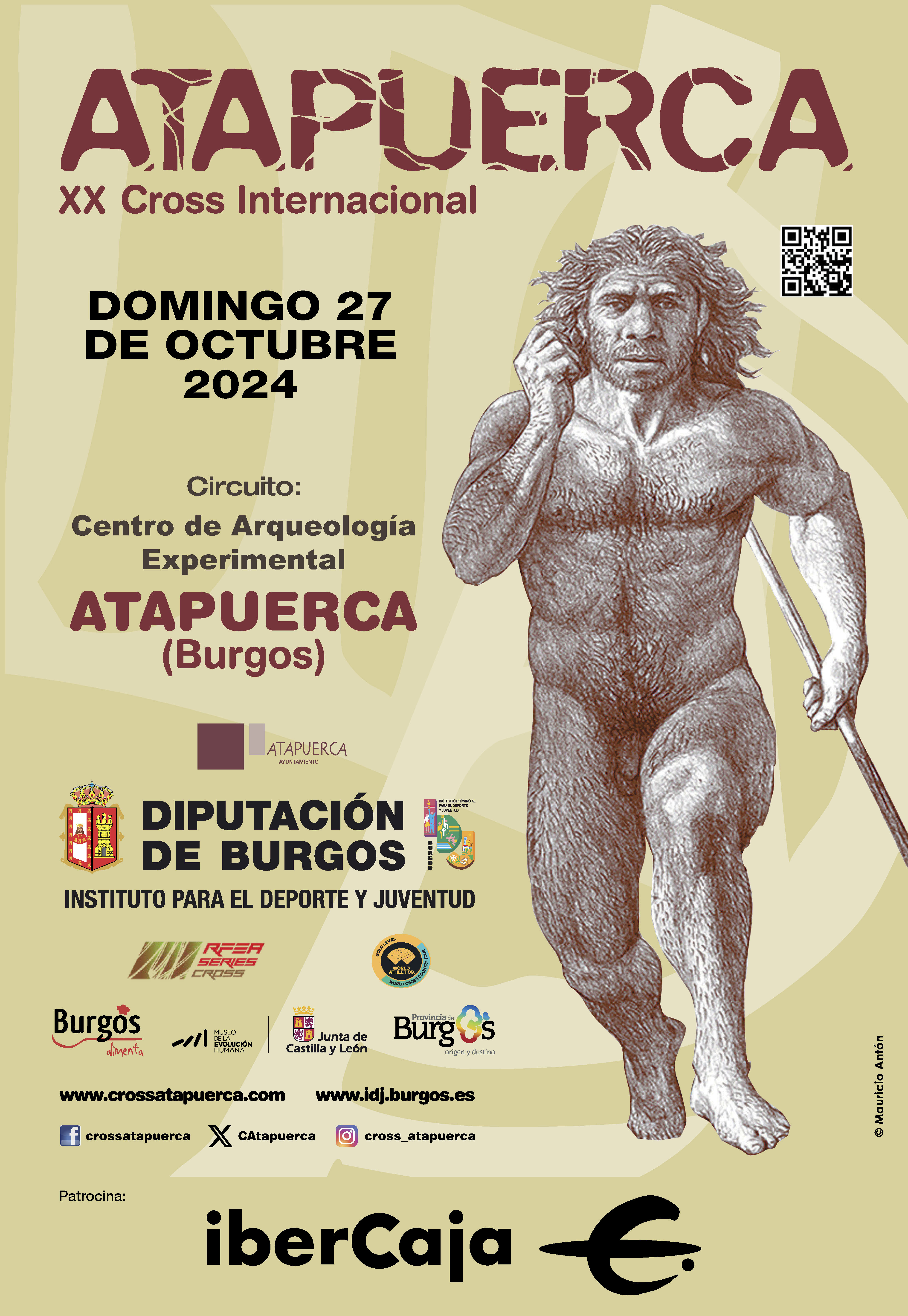 cartel cross Atapuerca 2024