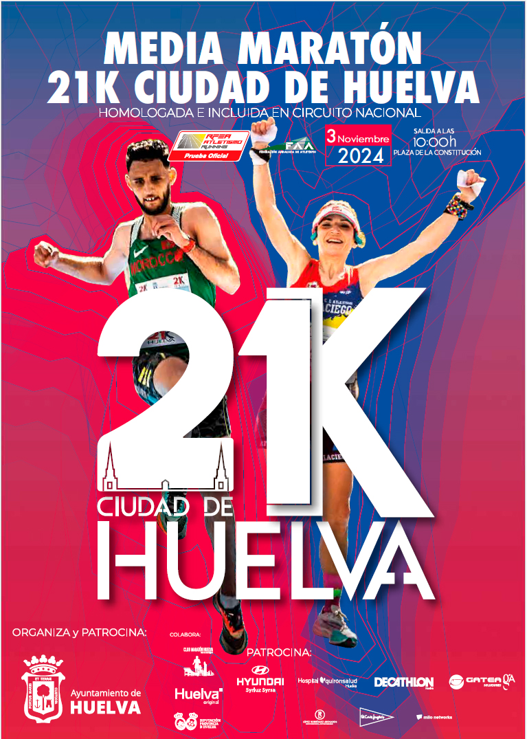 cartel 10k Huelva 2024