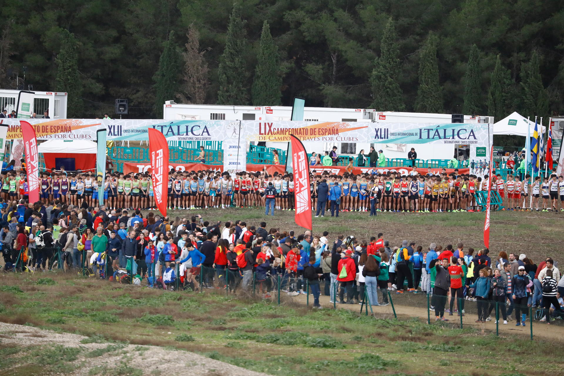 Cross Clubes Italica - salida