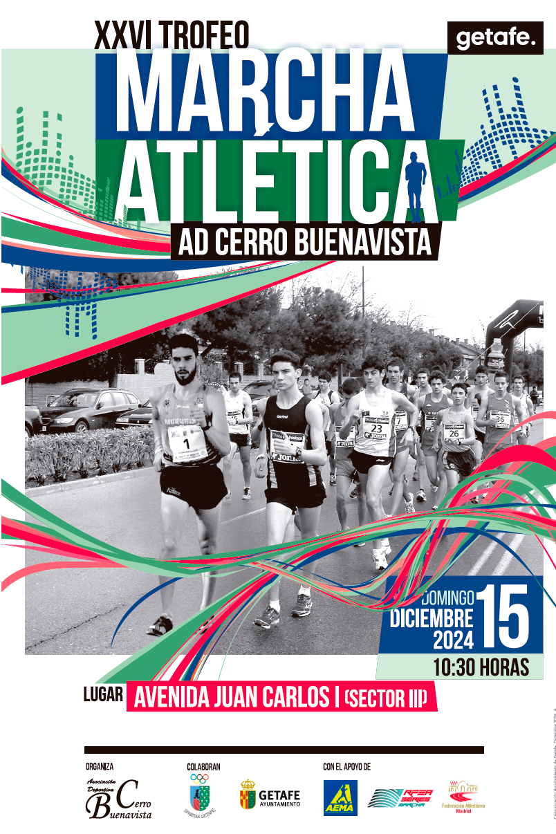 cartel Marcha Trofeo Buenvista Getafe
