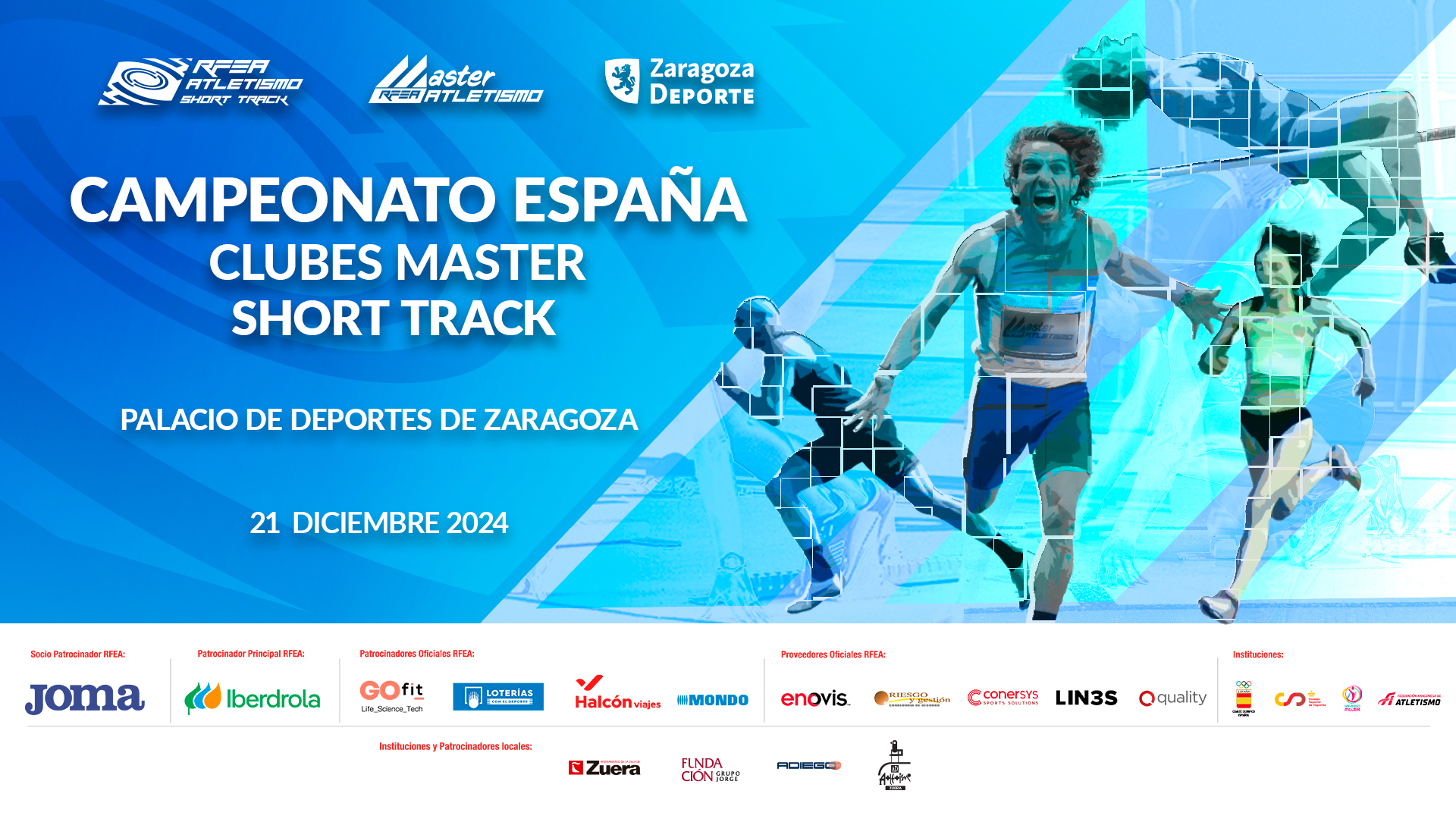 cartel Cto. ESP Clubes Master ST Zaragoza