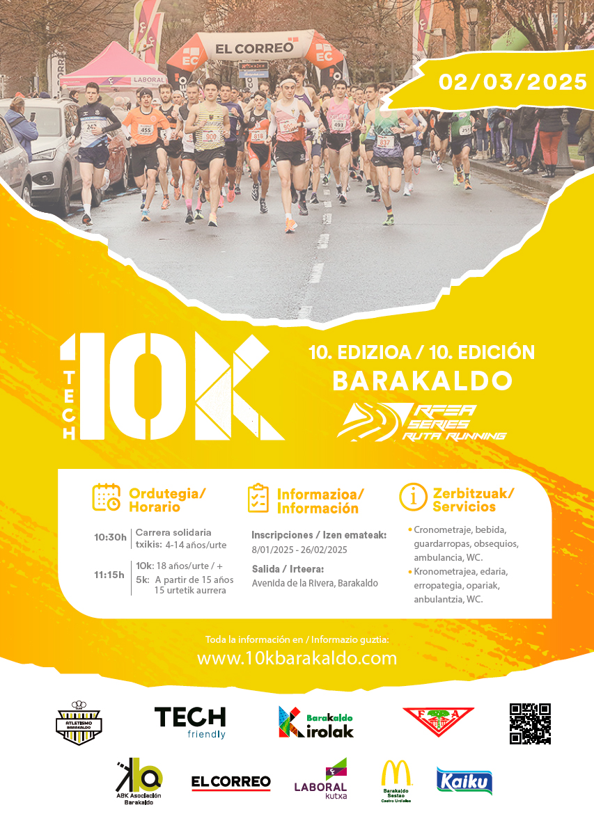 cartel 10km Bilbao