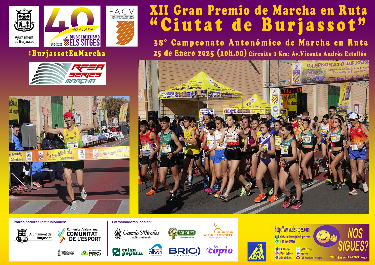 cartel Marcha Burjassot