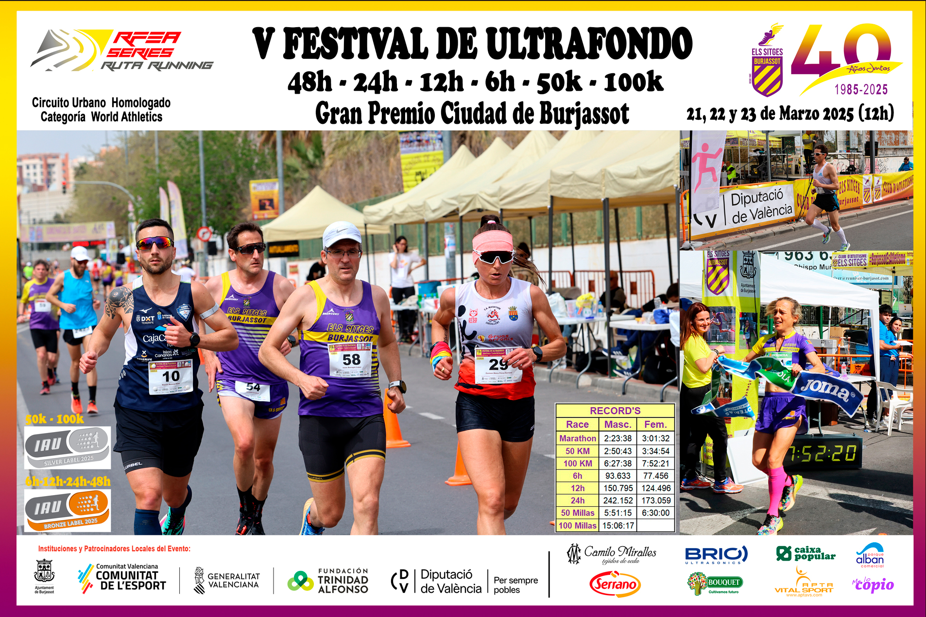 cartel ultrafondo Burjassot
