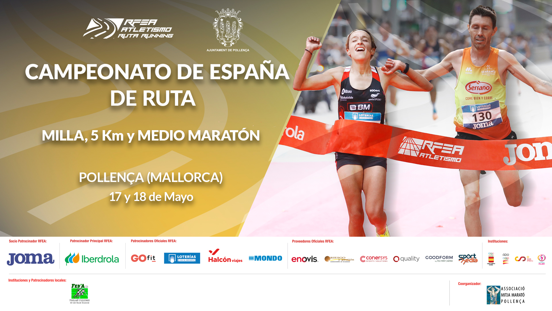 cartel Cto. ESP Ruta Pollença