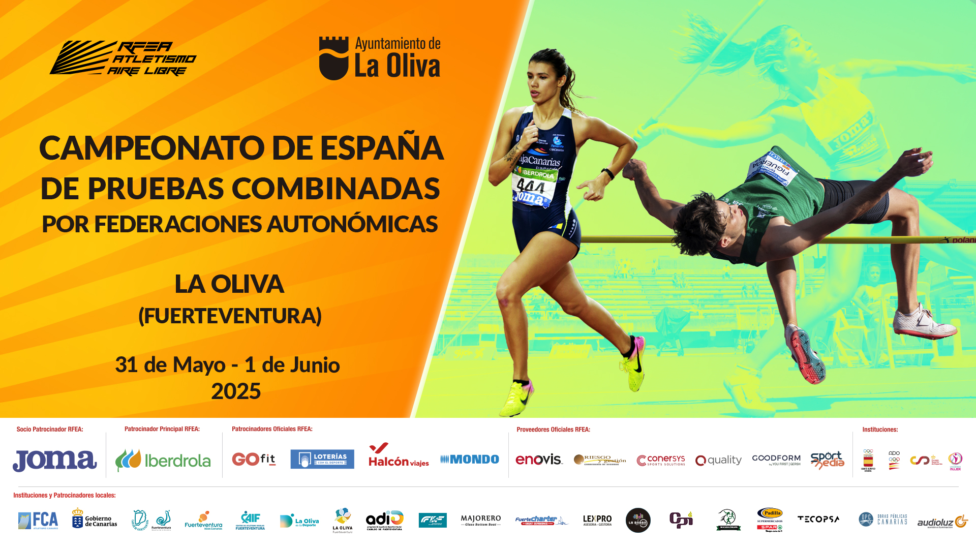 cartel Cto. ESP Pruebas Combinadas La Oliva