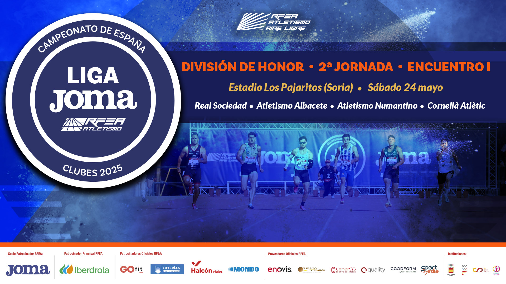 cartel Liga Joma DH J2 Soria