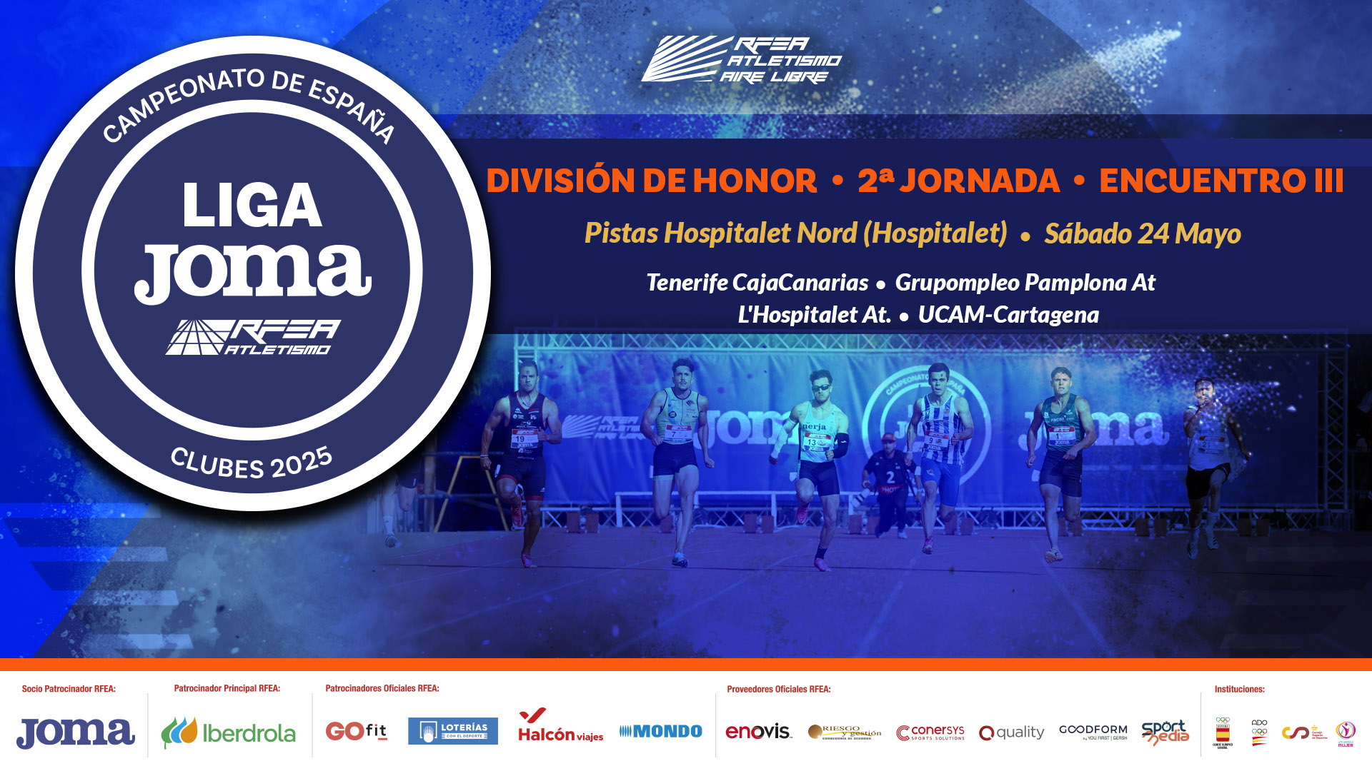 cartel Liga Joma DH J2 Hospitalet