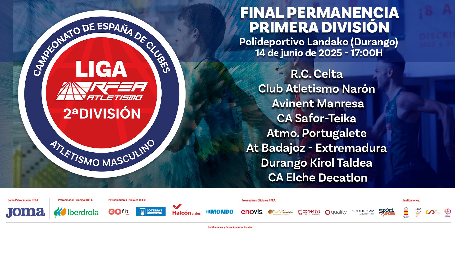cartel Liga Joma PD permanencia