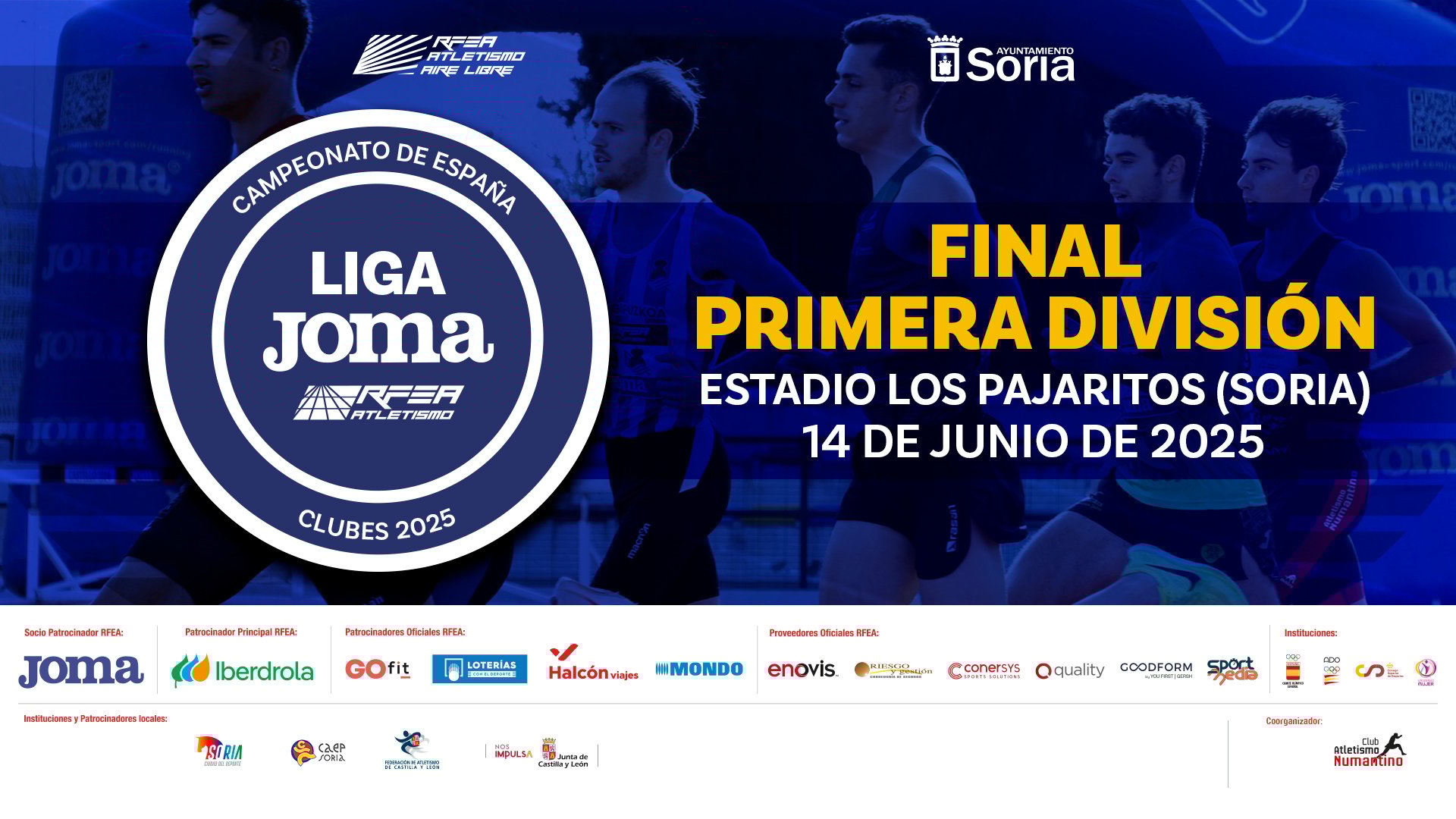 cartela Liga Joma PD Título Soria