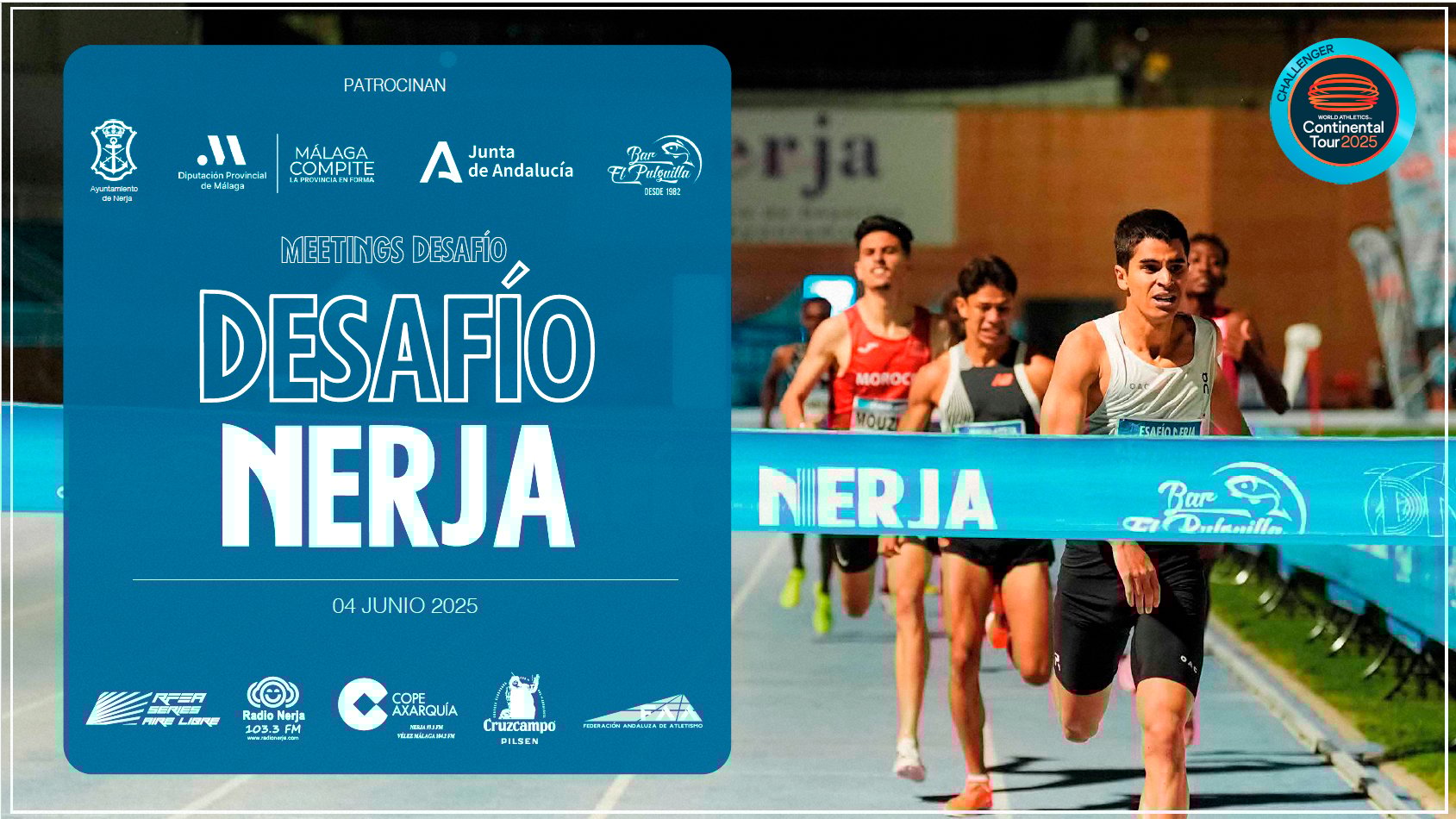 cartel Desafío Nerja 2025