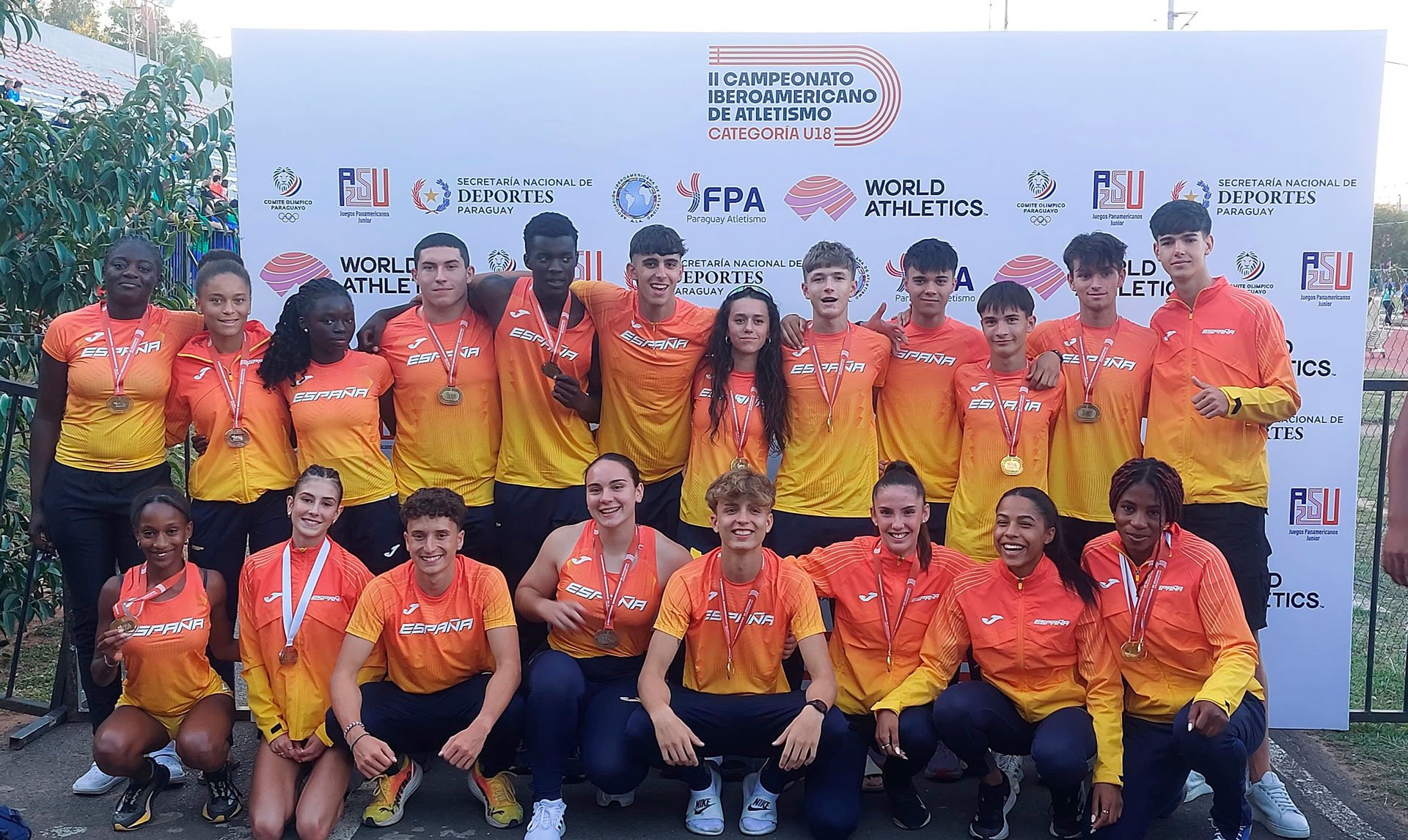 Iberoamericano sub18 medallistas