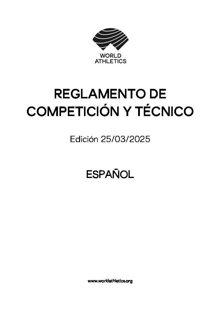 Portada Reglamento 2025 ESP