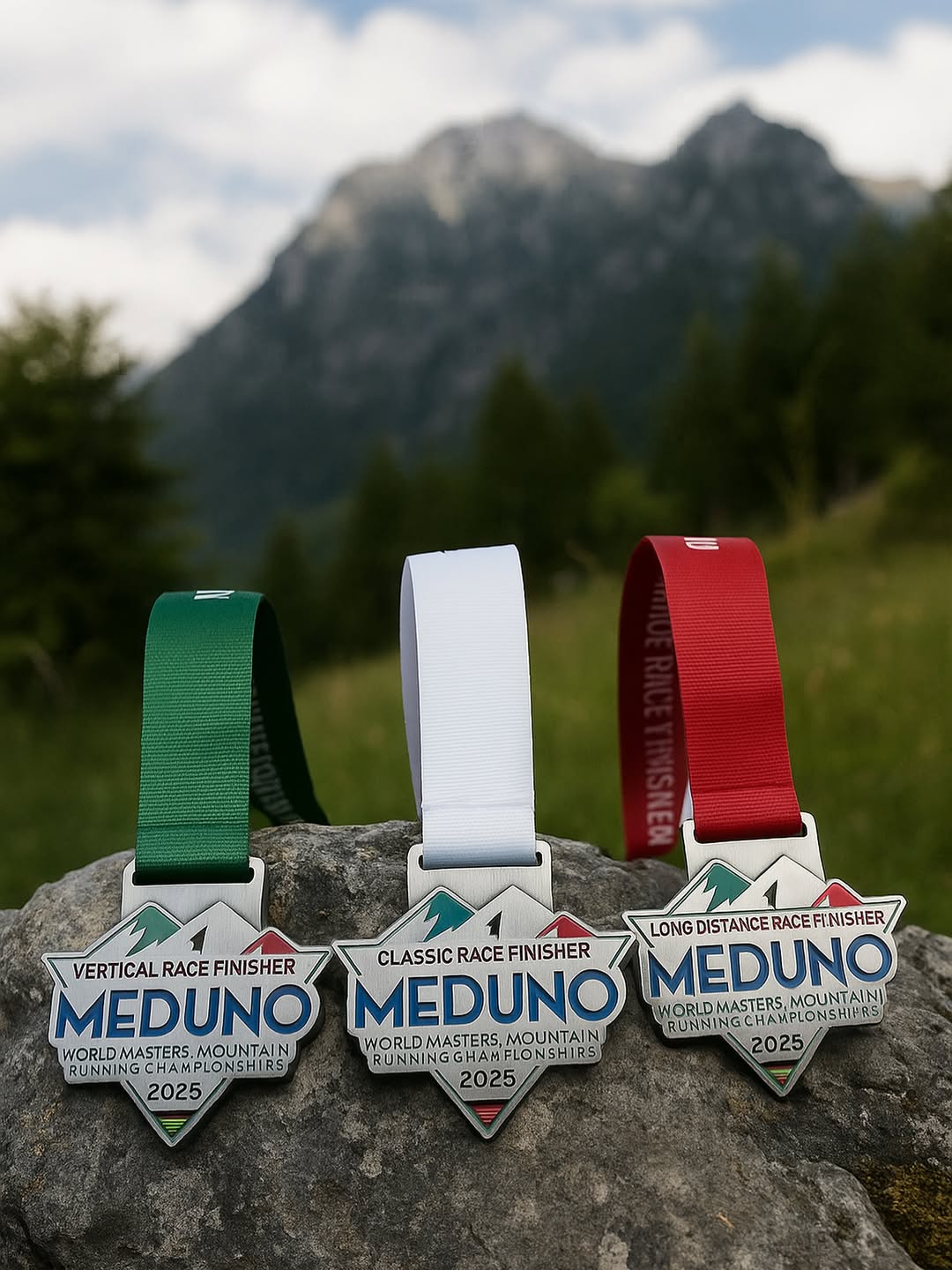 Medallas finisher Meduno