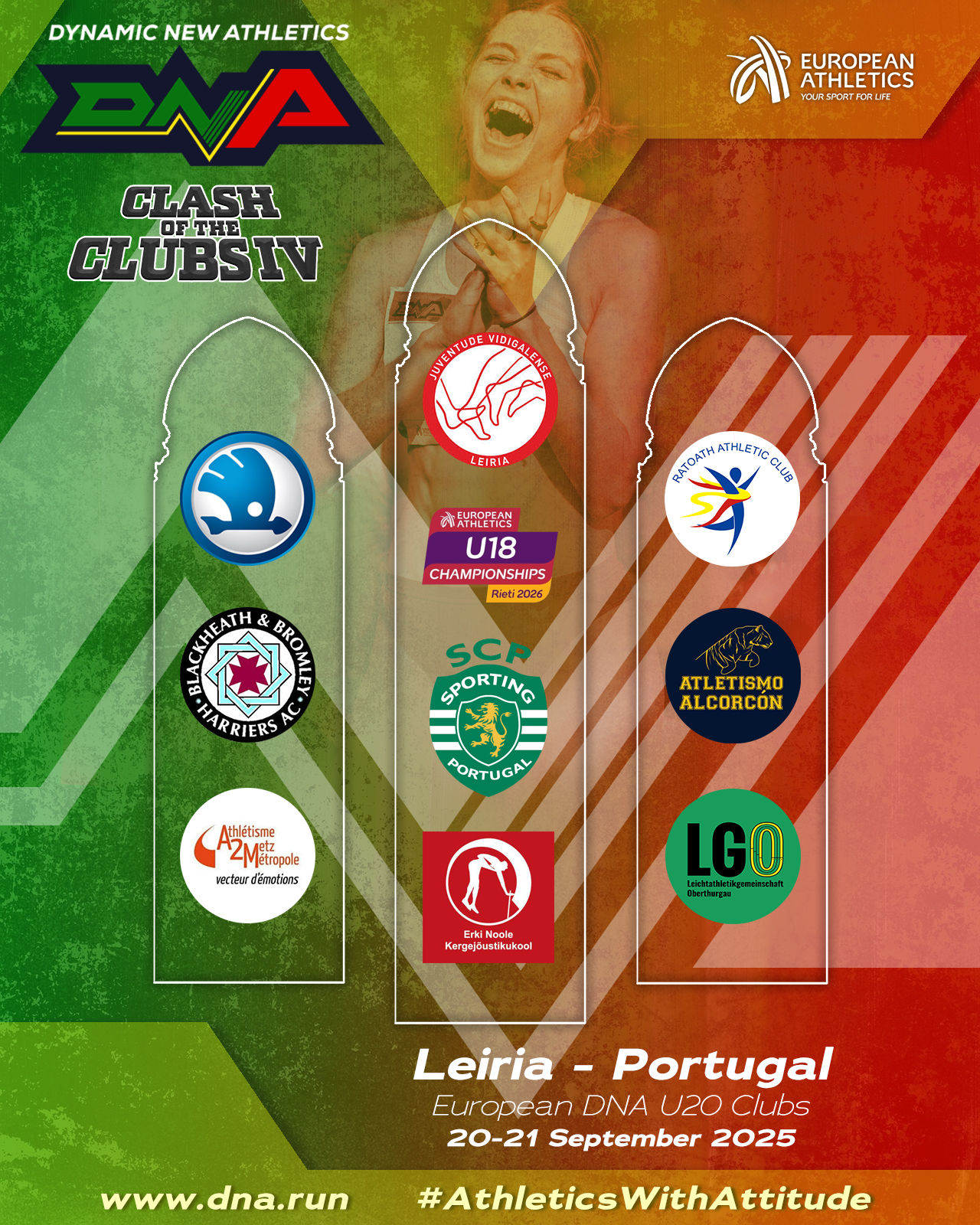 cartel European DNA sub20 - Leiria 2025