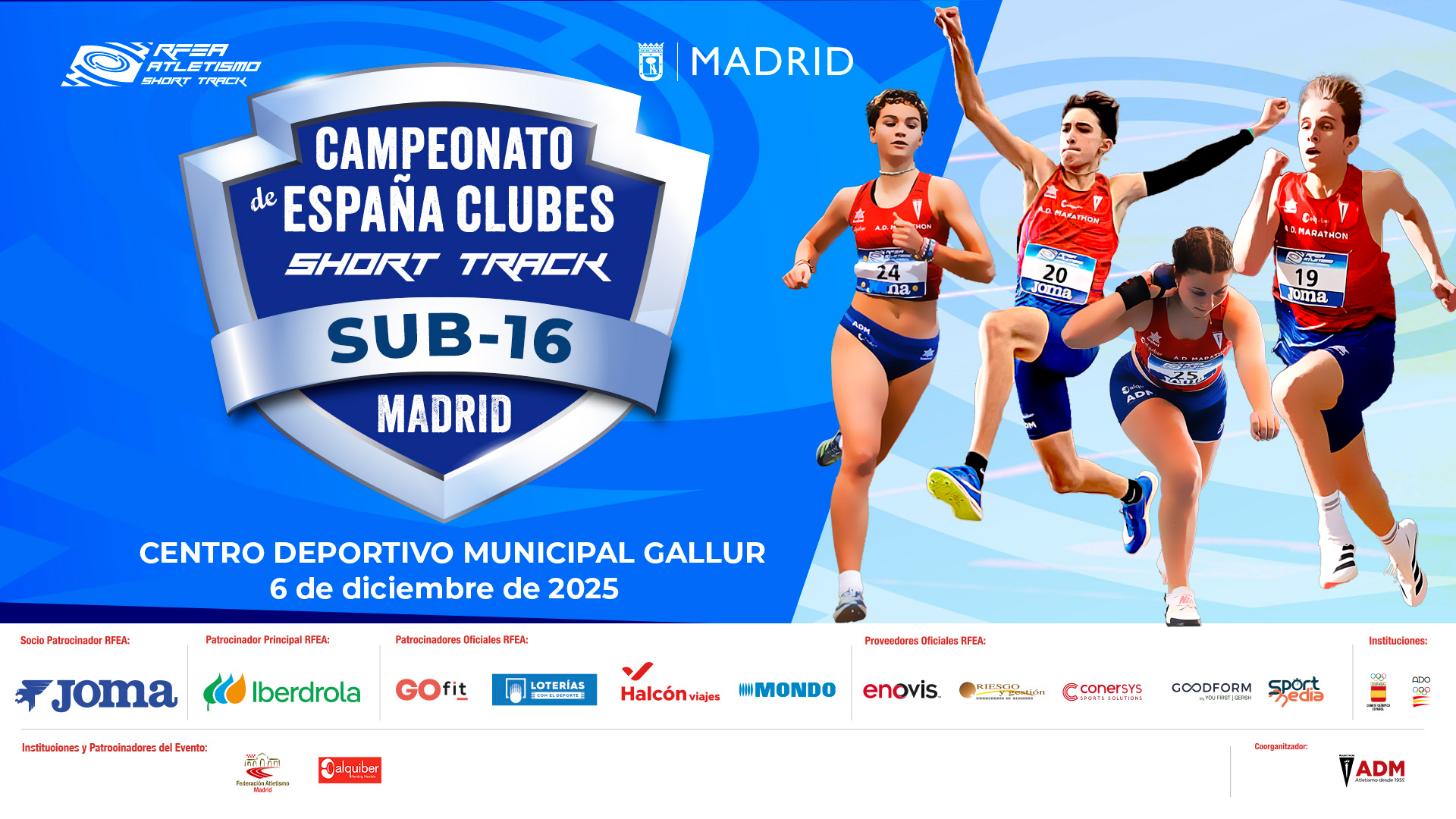 cartel Cto ESp clubes sub16 ST Madrid