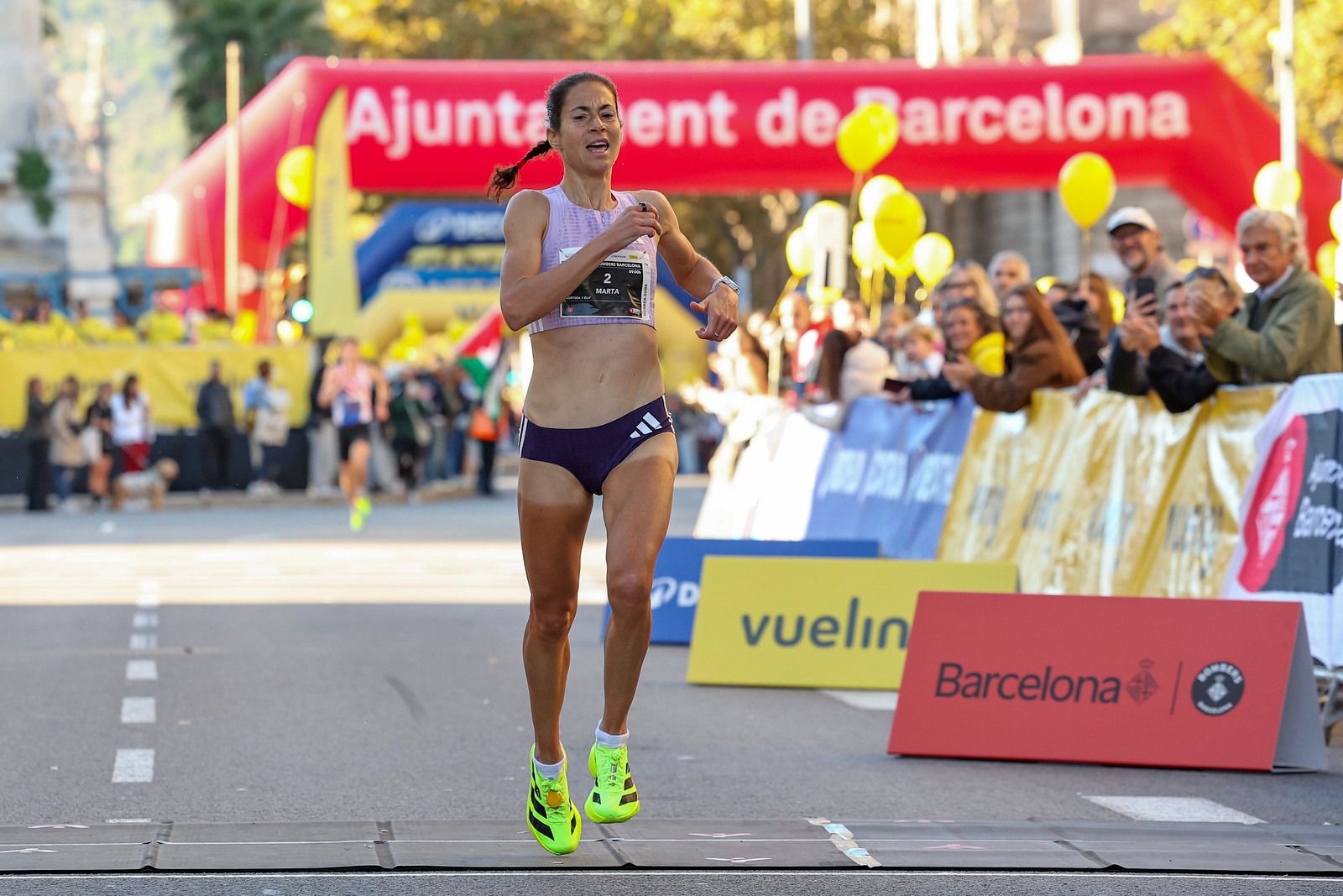Marta Galimany récord de Europa de 10 km ruta W40