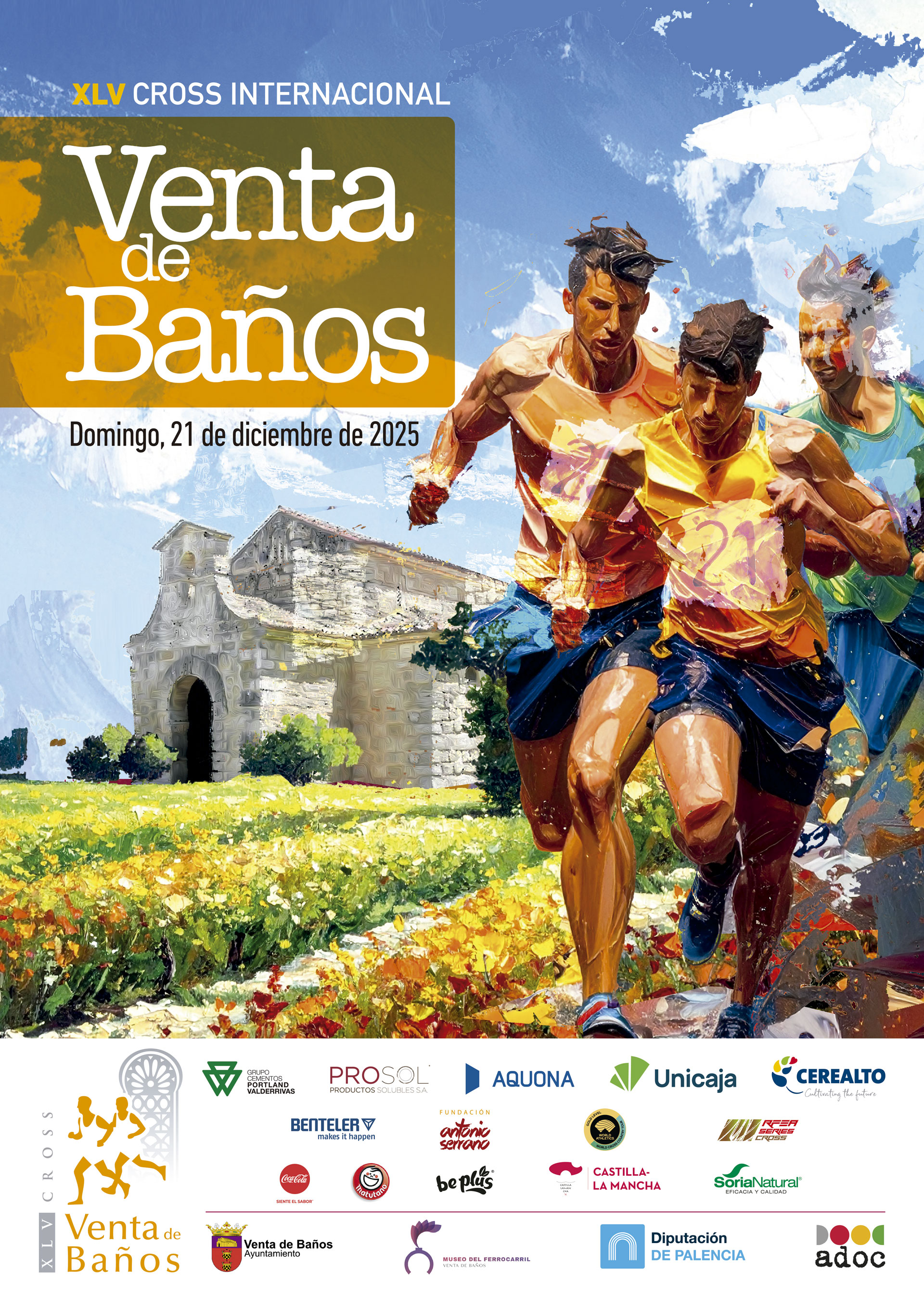cartel cross Venta de Baños