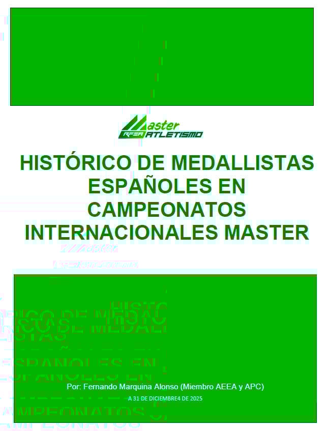 portada Historico Medallistas Internacionales Master
