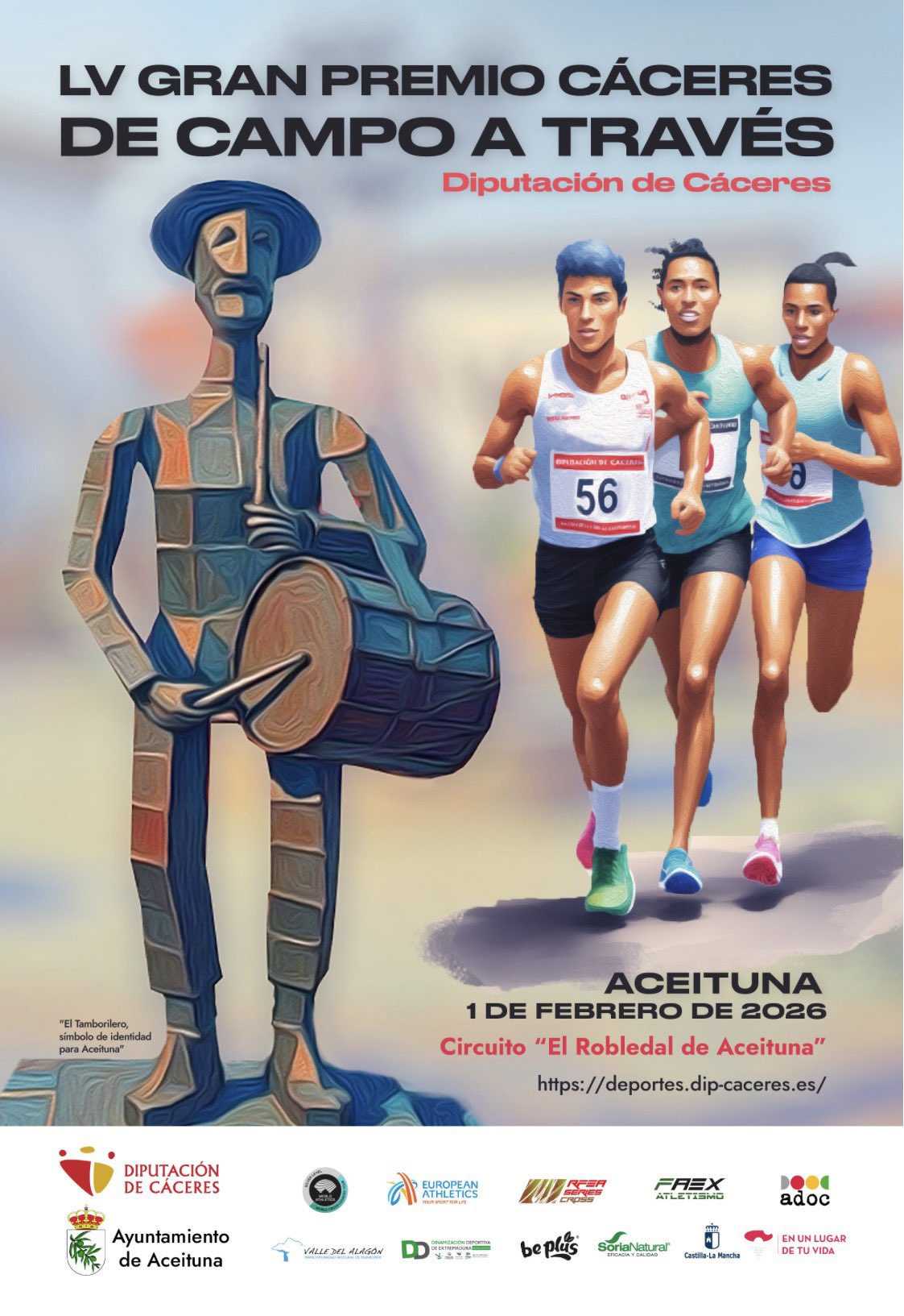 cartel cross Caceres 2026