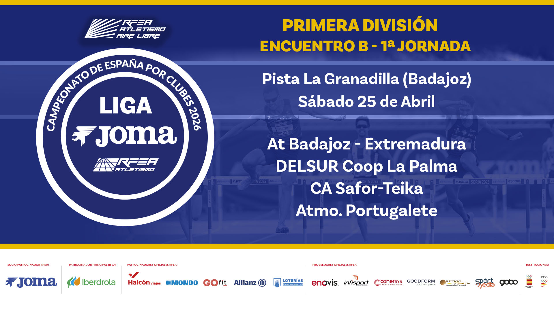 Clubes PD Joma 1J Badajoz