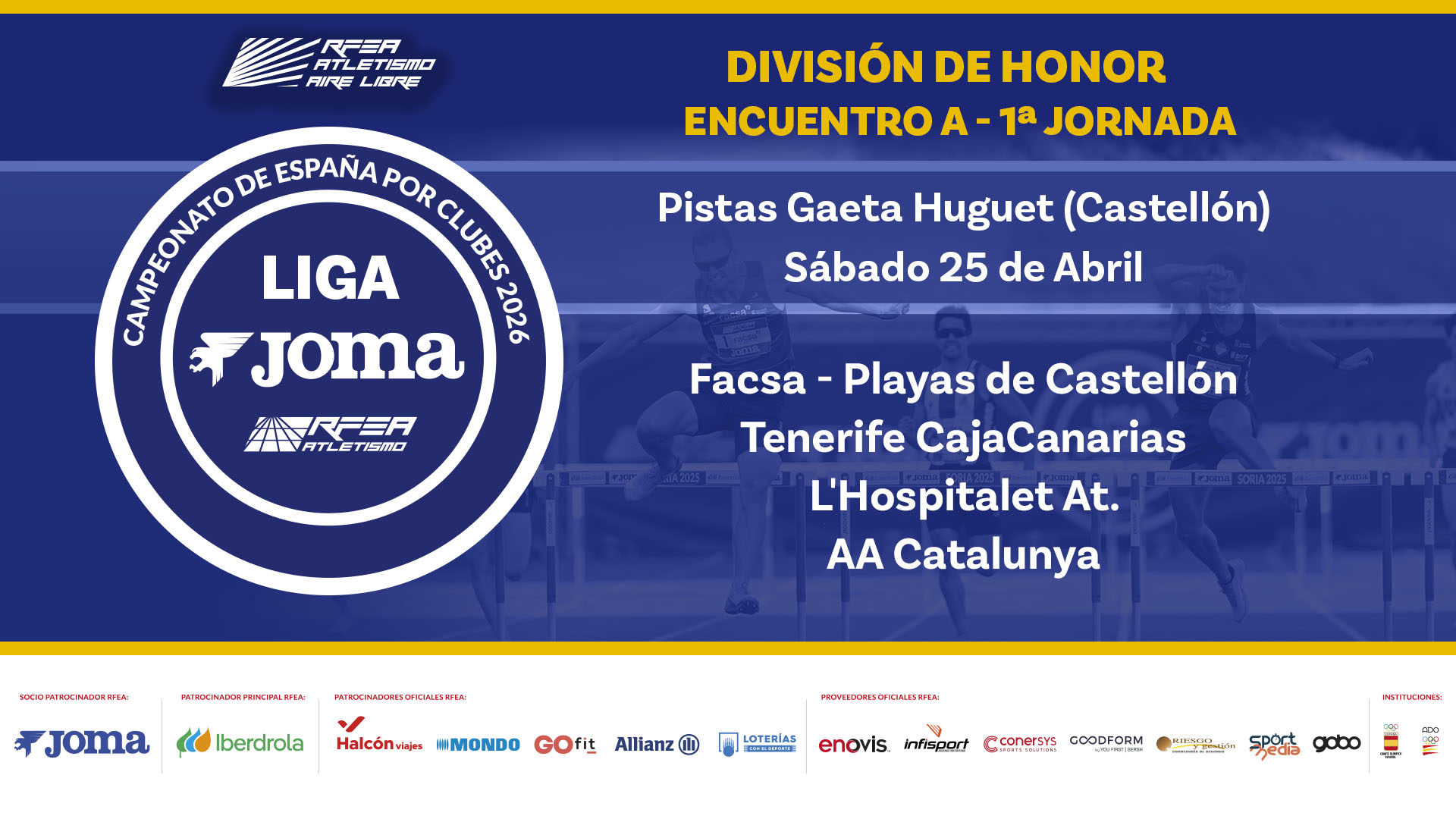 Clubes 1J DH Joma - A - Castellon