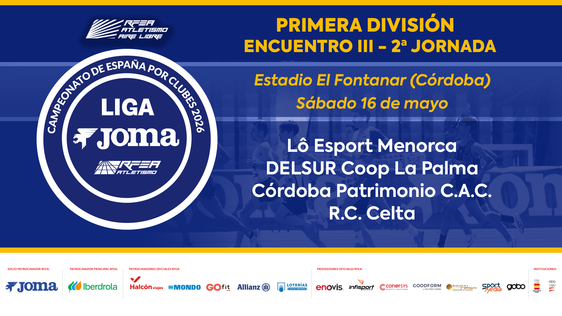 cartel J2 1D Joma Córdoba III