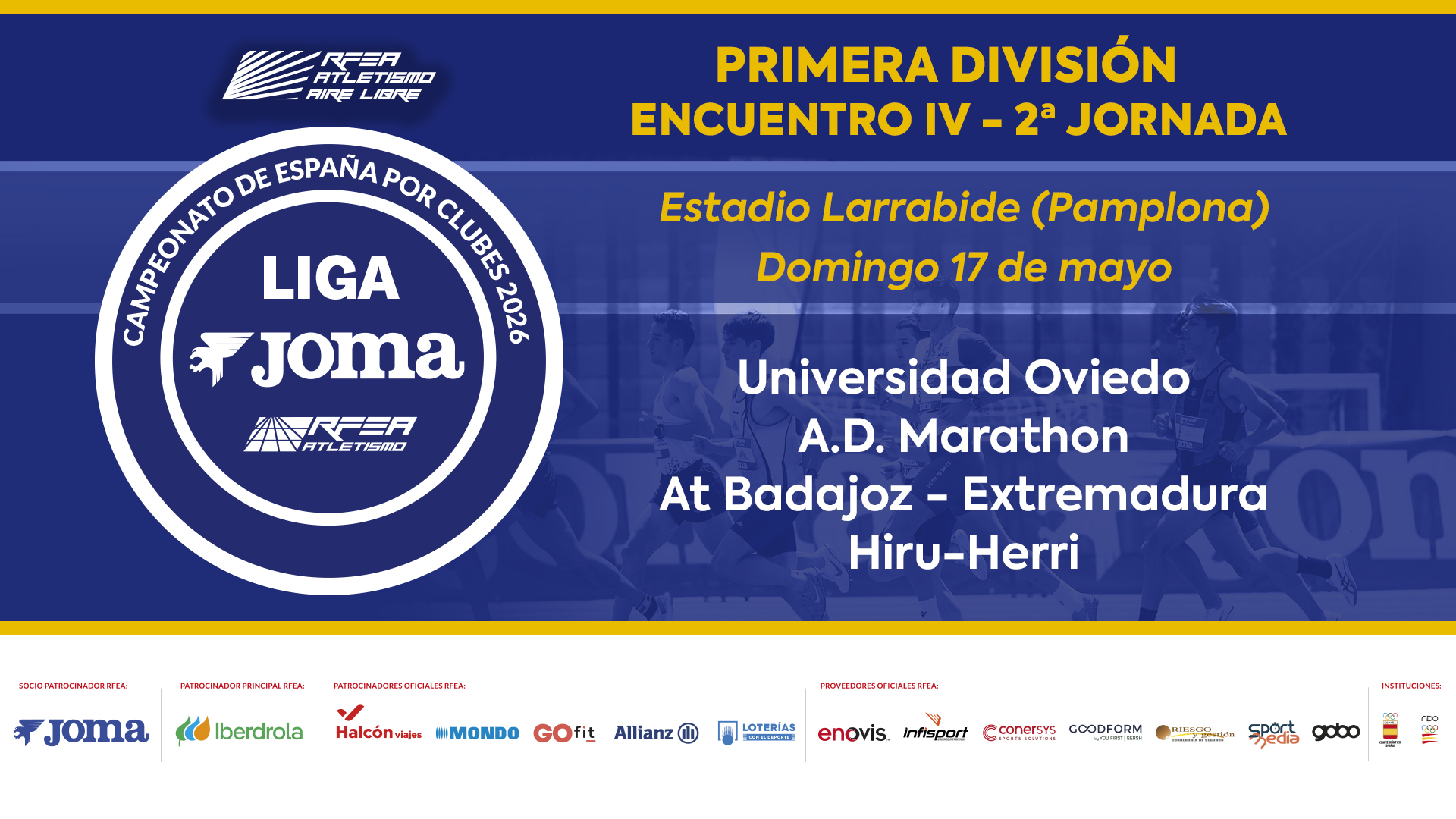 cartel J2 1D Joma Pamplona IV