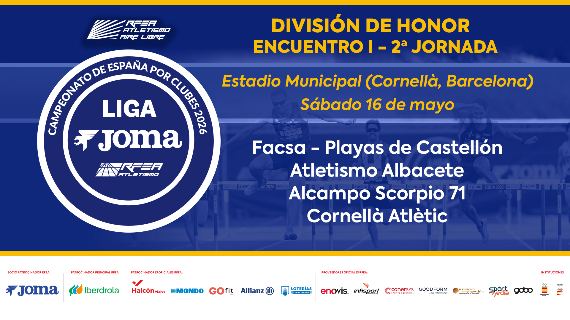 cartel J2 DH Joma Cornella I